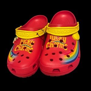 Lucky charm crocs